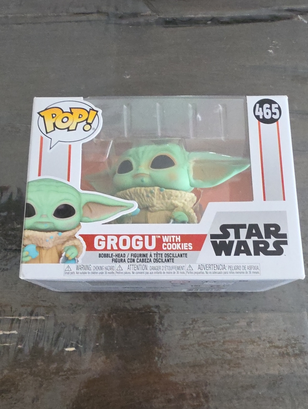 Funko Grogu with Cookies Pop! Figurine Star Wars Collectible Rare Special Wow